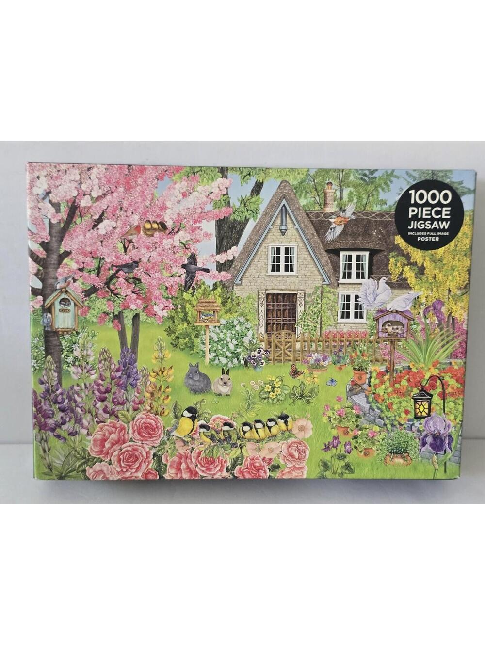 Rose Cottage 1000 Pc Puzzle WHSmith UK Import